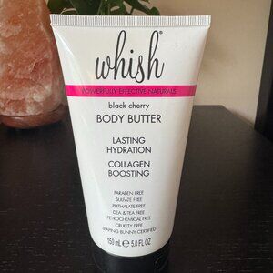 SEALED - Whish Body Butter in Scent Black Cherry - 5oz